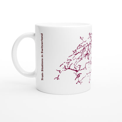 Train Stations in Switzerland | Mug