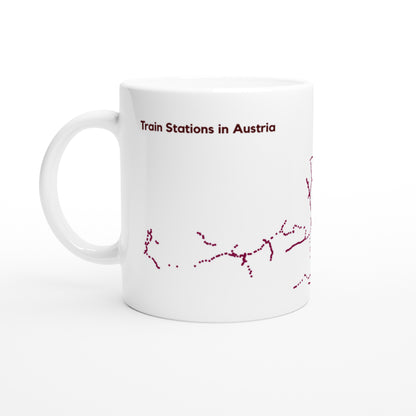 Train Stations in Austria | Mug