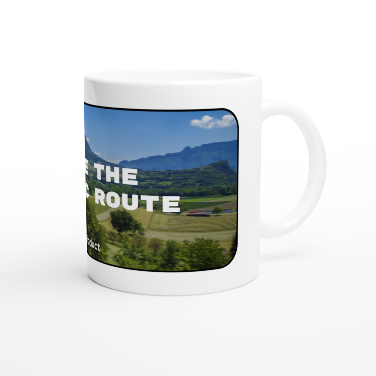 Take the Scenic Route Tasse