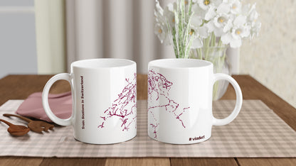 Train Stations in Switzerland | Mug