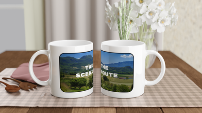 Take the Scenic Route Tasse