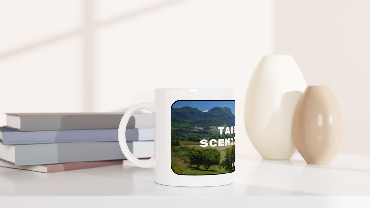 Take the Scenic Route Tasse