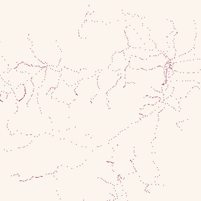 Train Stations in Austria | Dot Map