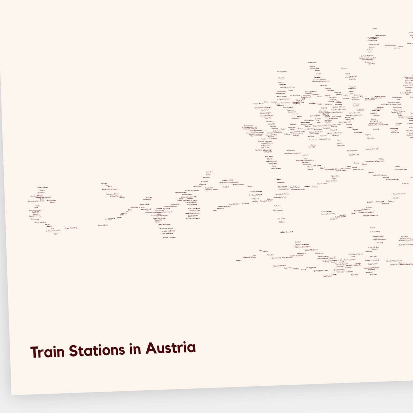 Train Stations in Austria | Station Names