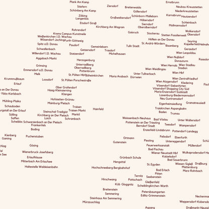 Train Stations in Austria | Station Names