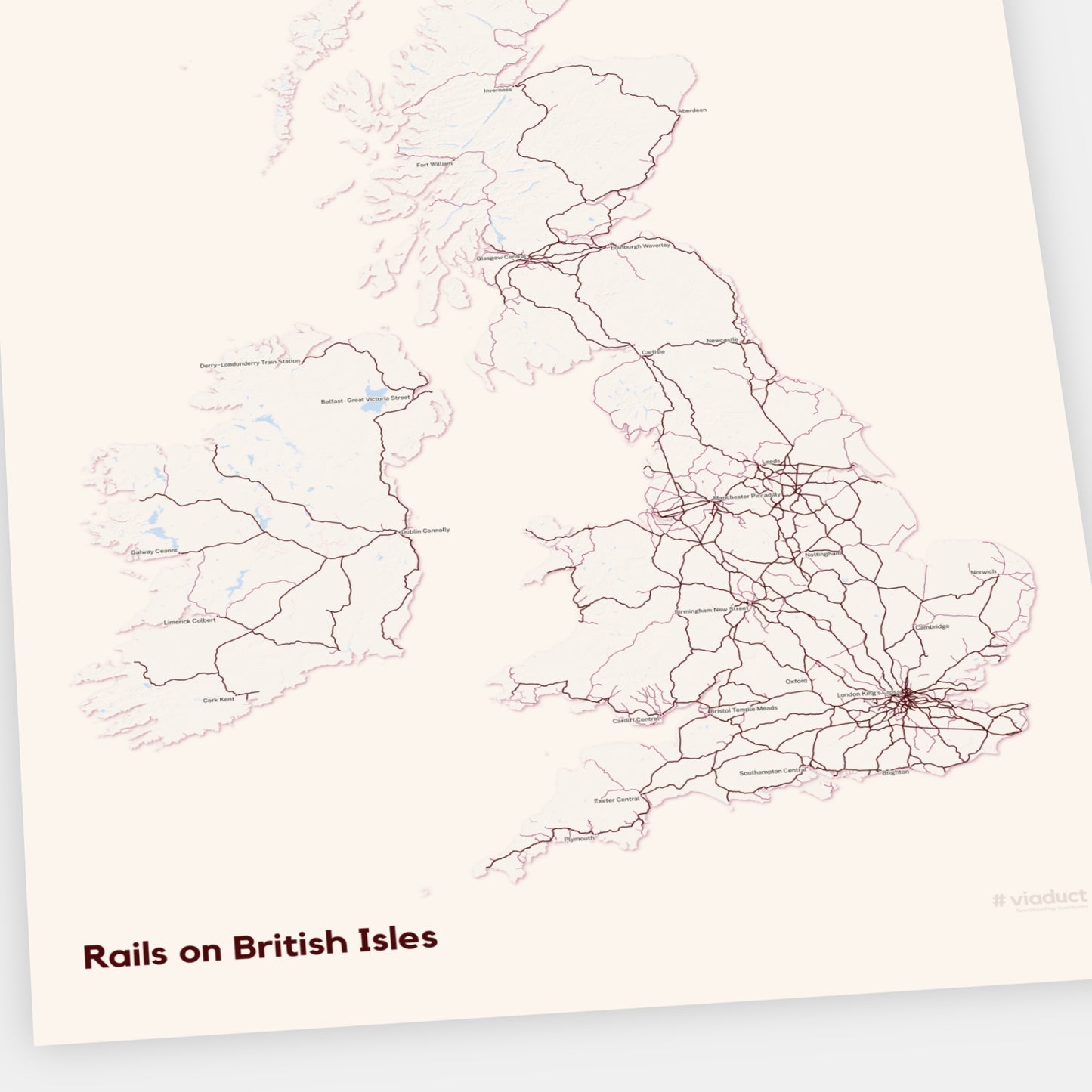 Rails on British Isles