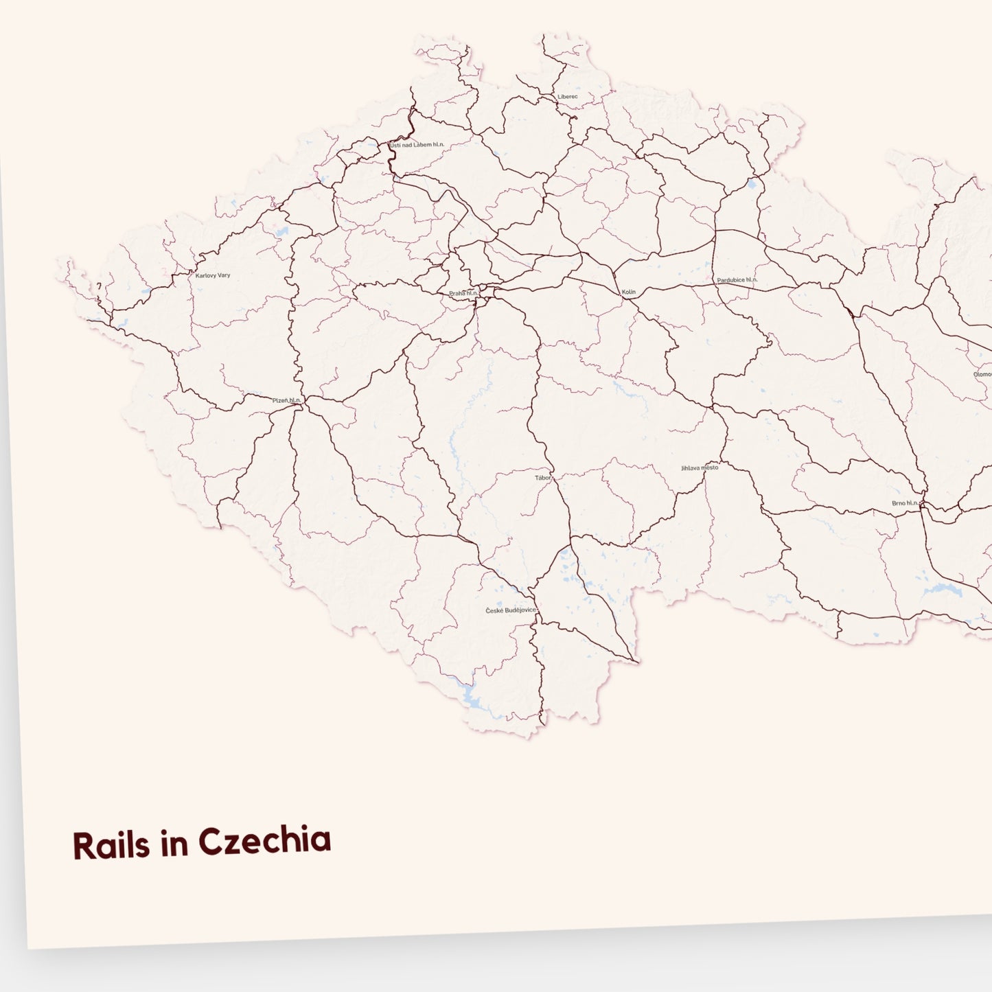 Rails in Czechia