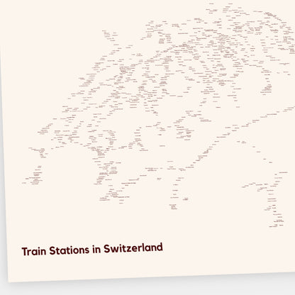 Train Stations in Switzerland | Station Names