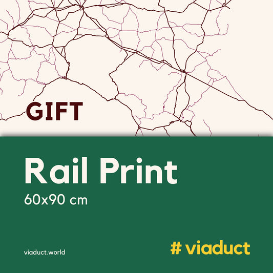 viaduct Gift | Rail Print 60x90 cm